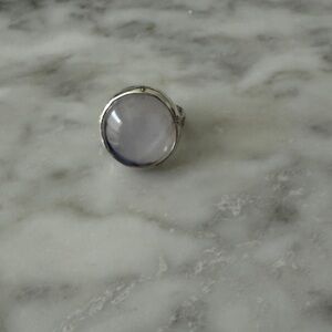 Jes Maharry Like a Butterfly Ring with lilac quartz Stone